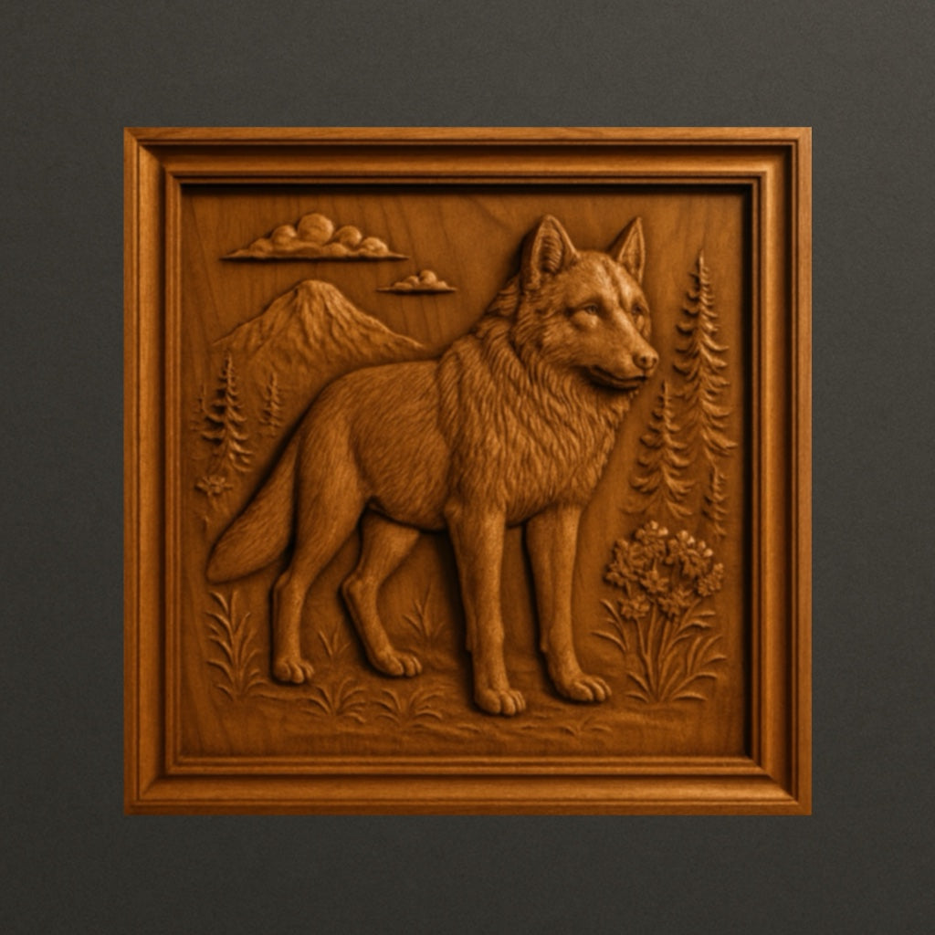 Wildlife CNC Relief Mega Bundle – 40 STL Files | Animal CNC Carving Pack