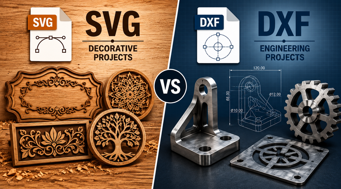 SVG vs DXF for CNC: Which File Format Should You Use?