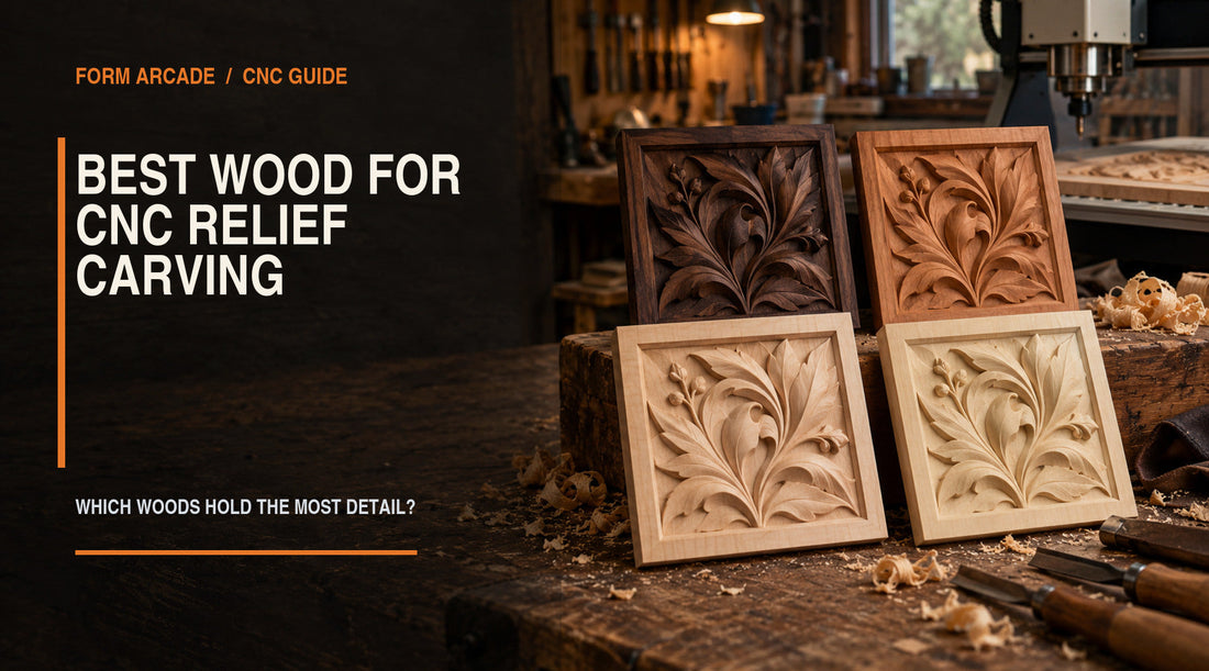 Best Wood for CNC Relief Carving: Which Woods Hold the Most Detail?
