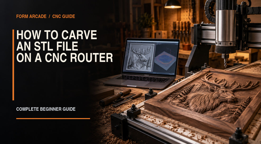 How to Carve an STL File on a CNC Router: Complete Beginner Guide