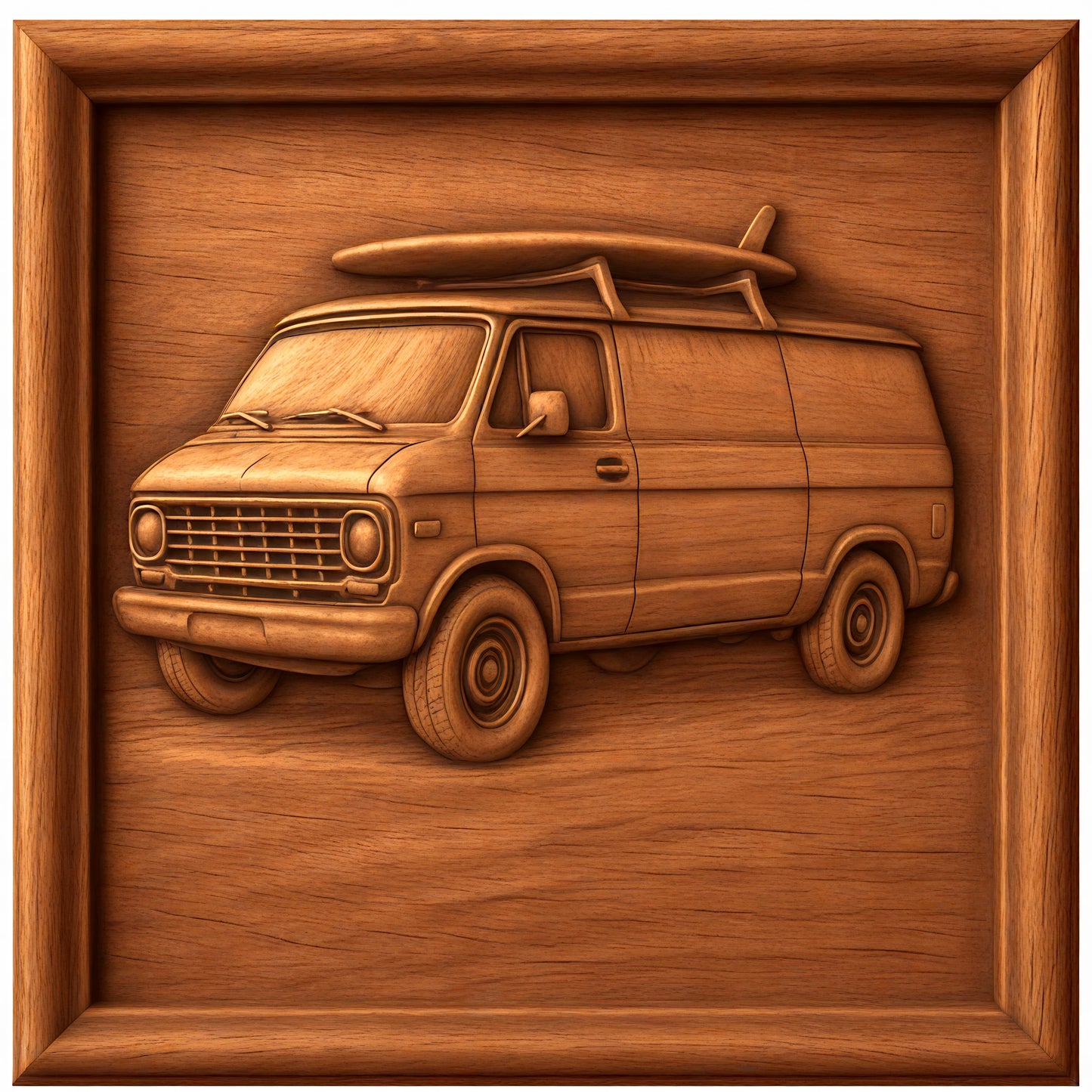 Form Arcade’s Classic Car Collection 8-Pack STL Bundle showcases vintage cars in detailed CNC reliefs—ideal for crafting or 3D printing your own classic car masterpieces.