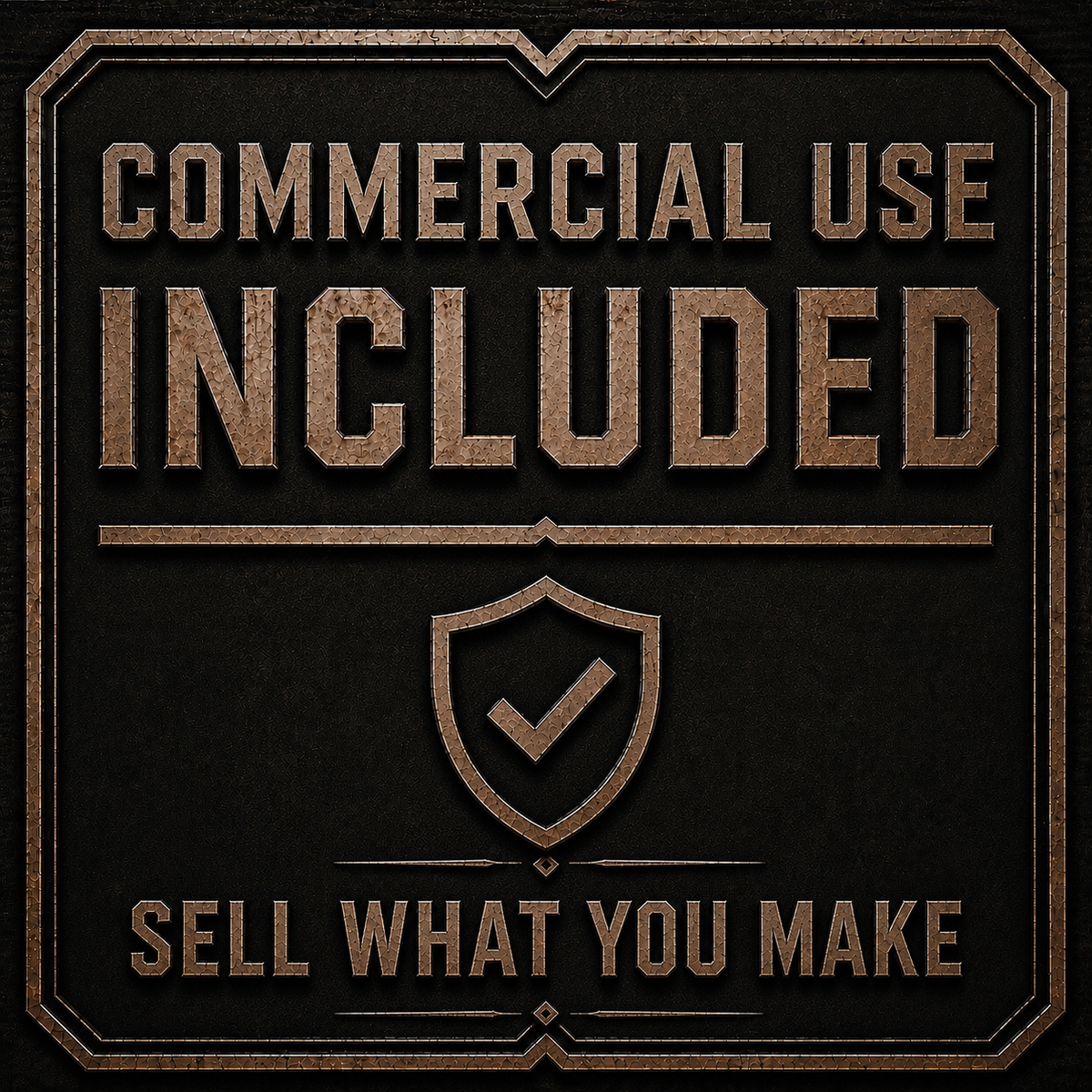 Form Arcade CNC relief STL commercial-use license