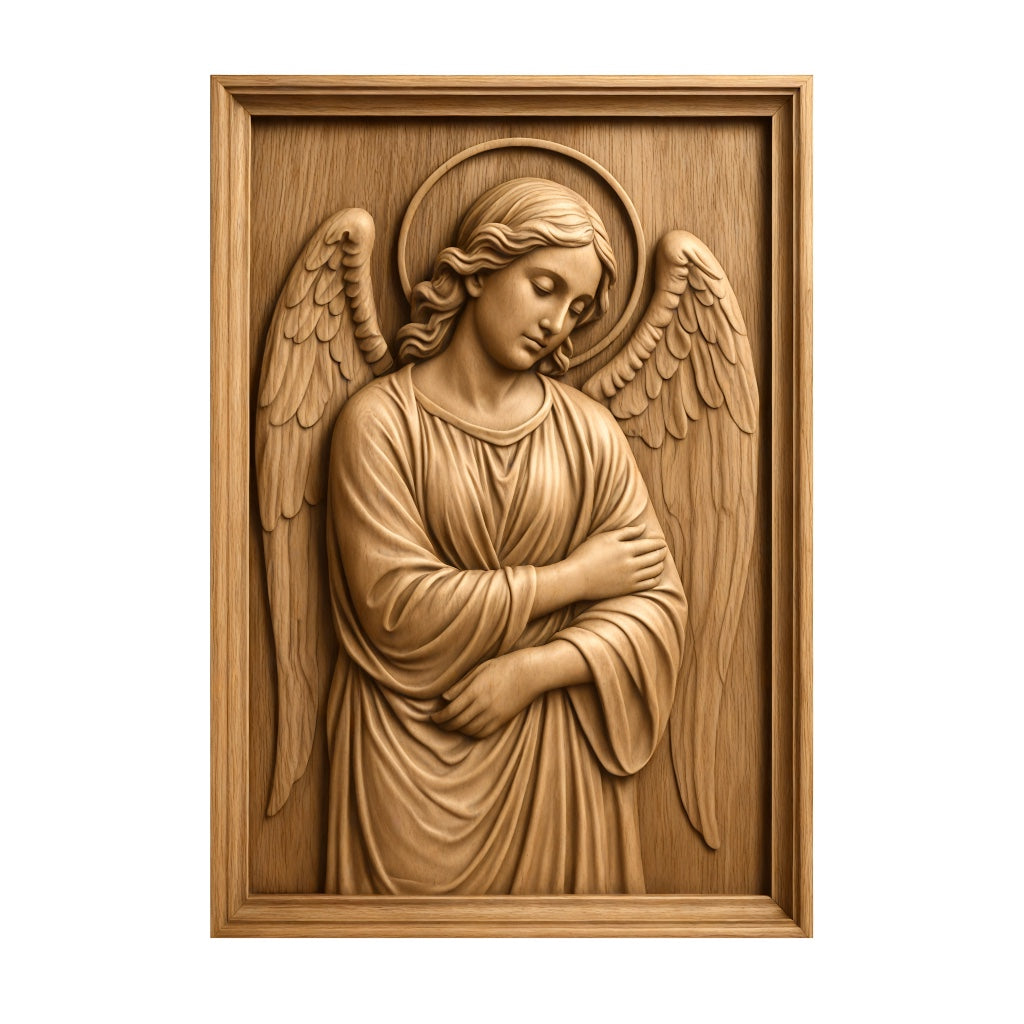 The Inspirational Religious 5-Pack CNC STL Bundle by Form Arcade features detailed Christian wall art—perfect for woodworking or Religious CNC projects.