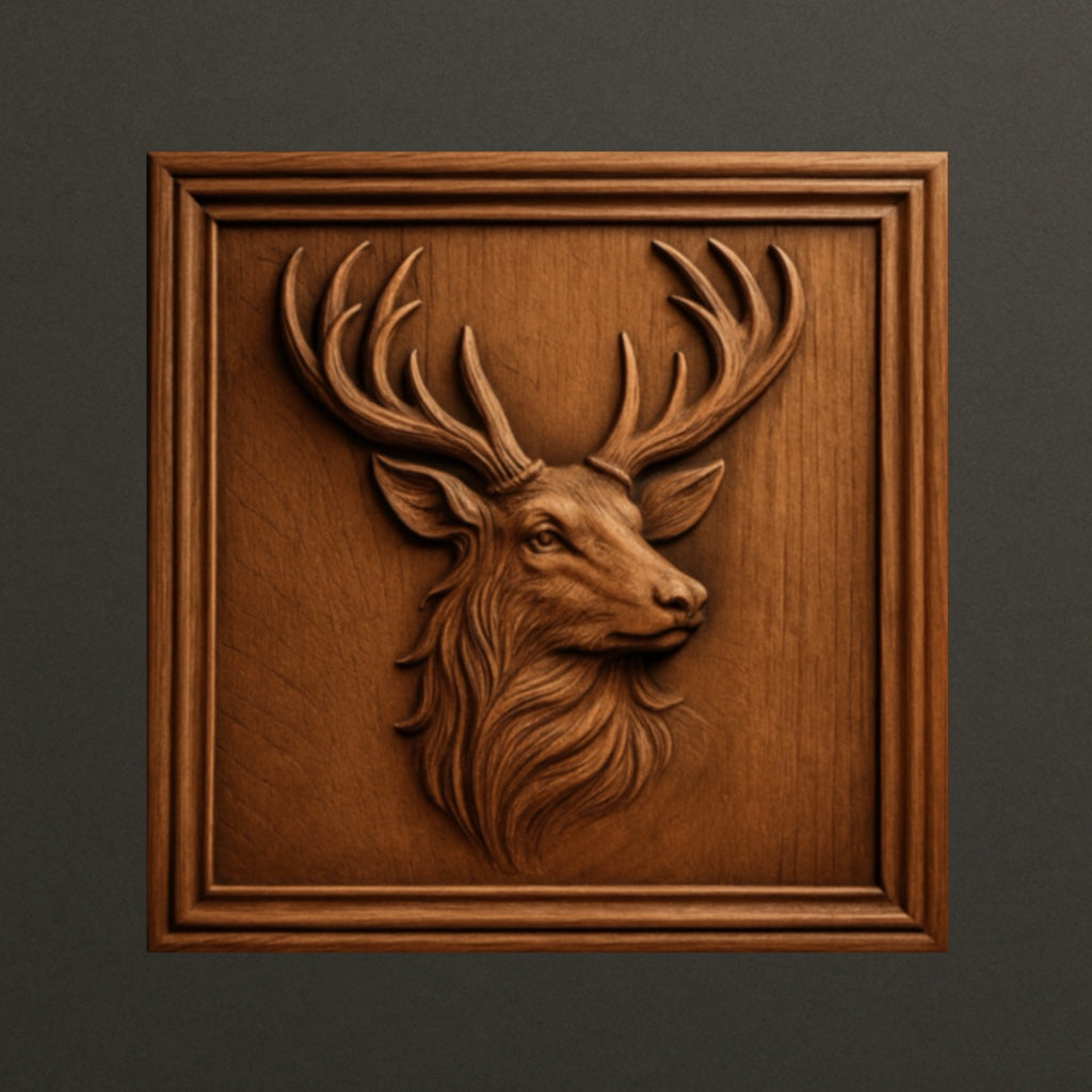 Wildlife CNC Relief Mega Bundle – 40 STL Files | Animal CNC Carving Pack