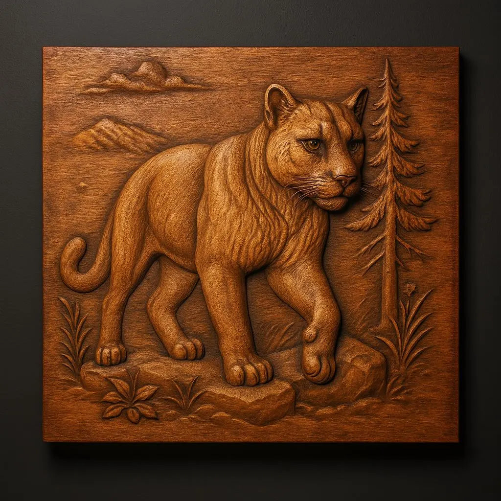 Wildlife CNC Relief Mega Bundle – 40 STL Files | Animal CNC Carving Pack